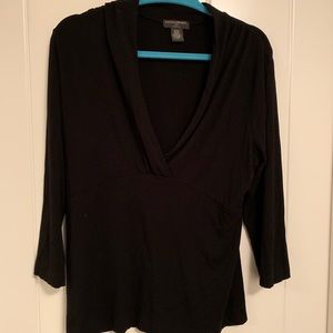 Banana Republic Draped V-Neck Tee